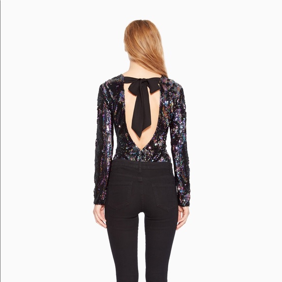 Parker Other - Cher Sequin Body Suit Parker L